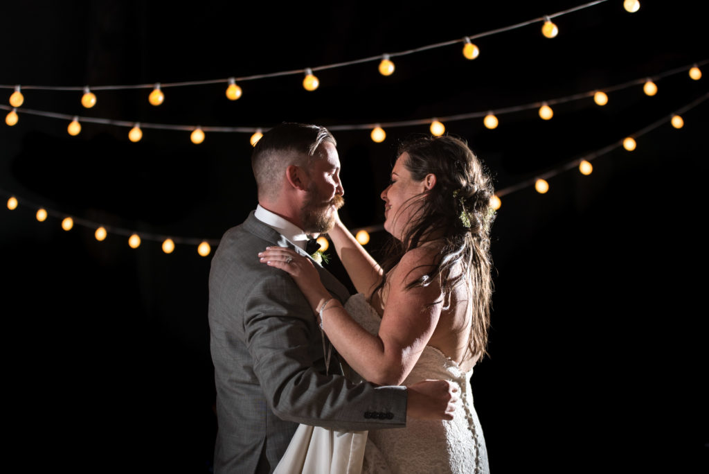 bride and grooms first dance Bride Queen's Harbour country club in Jacksonville Florida Photography by Chabeli Woolsey Black Tie & Co www.btcweddings.com