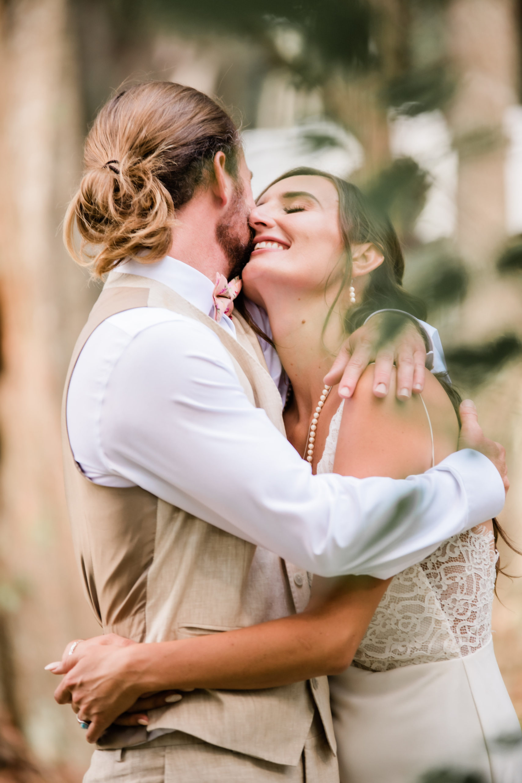 Bride and Groom photos at Spirit of the Suwannee wedding, Live Oak Florida, Black Tie and Co.