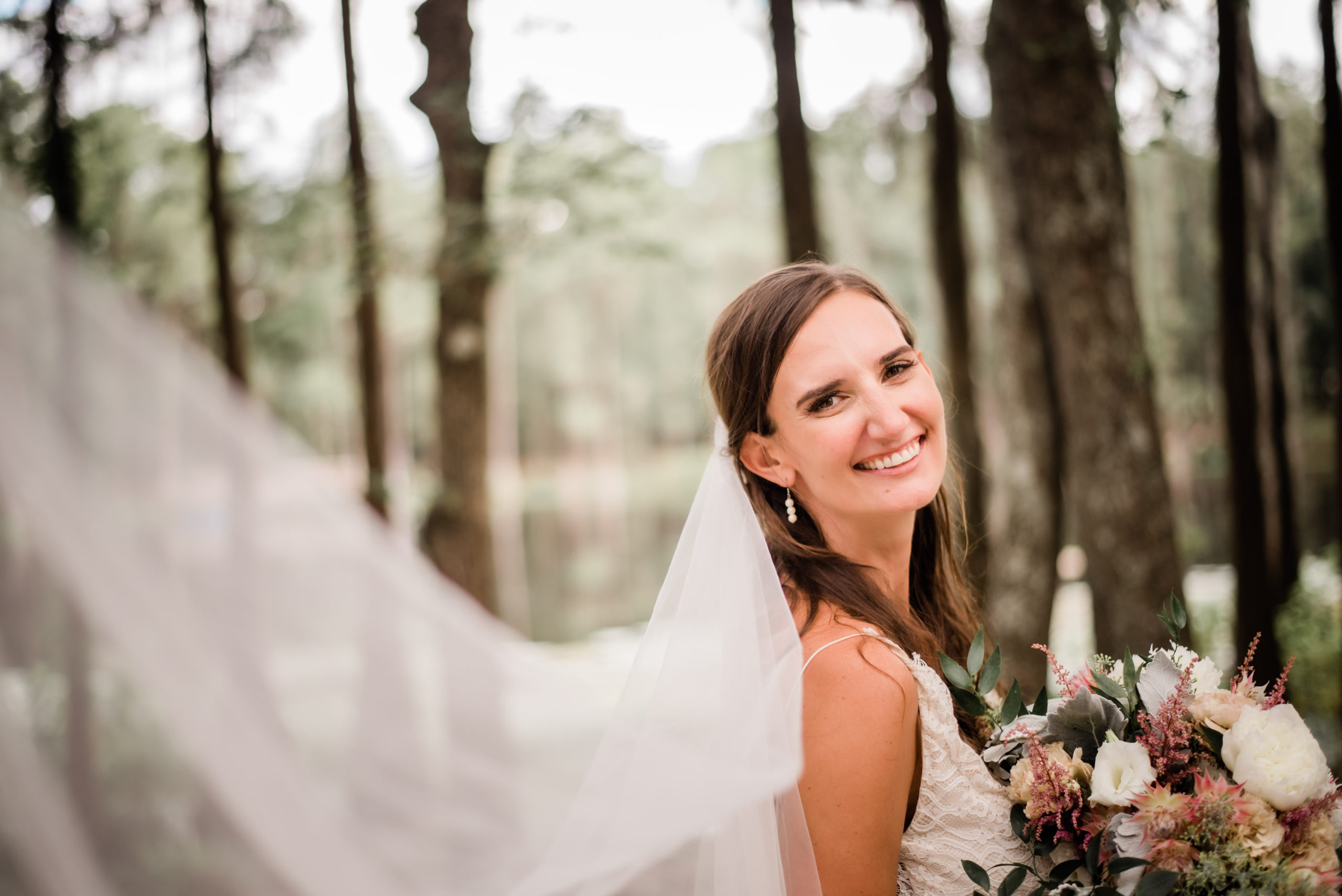 Bride and Groom photos at Spirit of the Suwannee wedding, Live Oak Florida, Black Tie and Co.