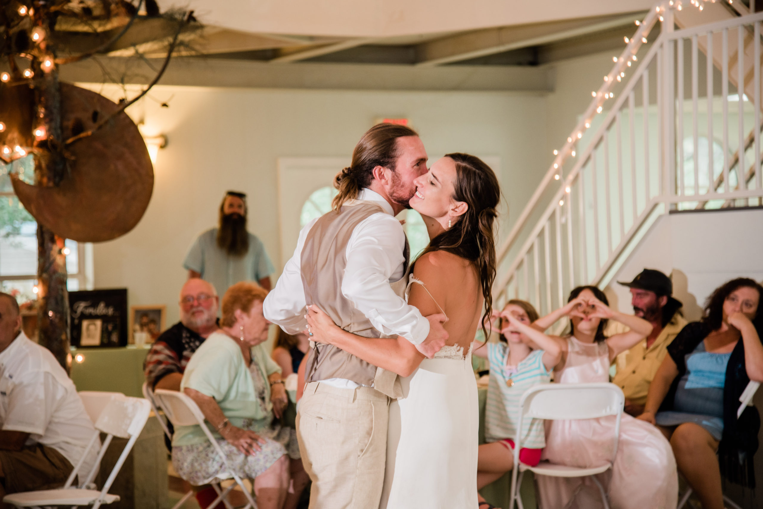 wedding reception Spirit of the Suwannee wedding, Live Oak Florida, Black Tie and Co.