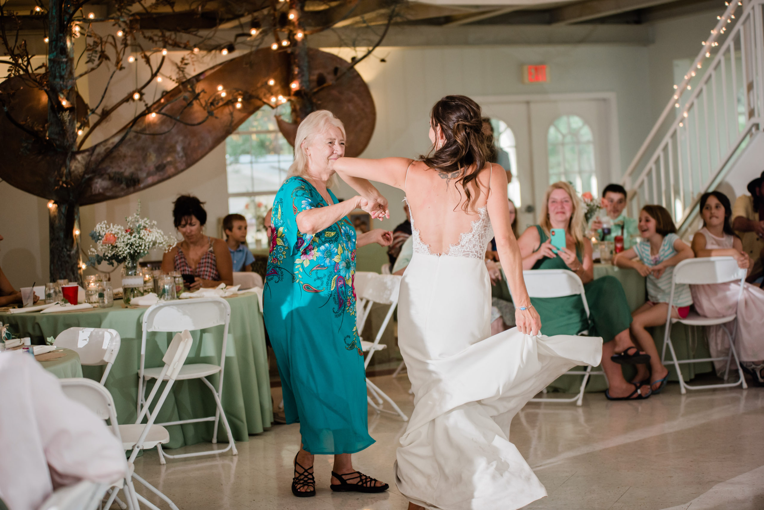 wedding reception Spirit of the Suwannee wedding, Live Oak Florida, Black Tie and Co.