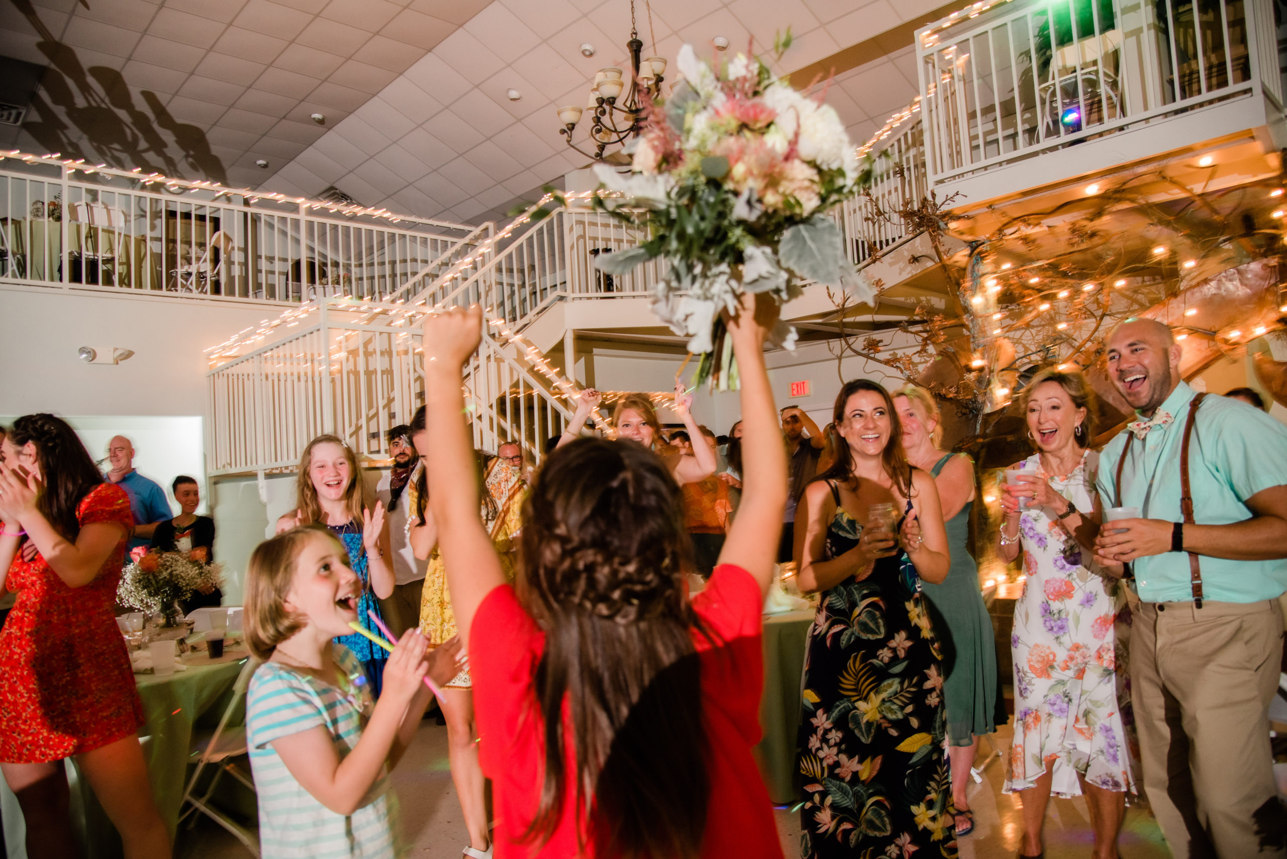 wedding reception Grand hall at Spirit of the Suwannee wedding, Live Oak Florida, Black Tie and Co.